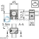 technical illustration-XLEAN RAIL HLDR-XLean adapter