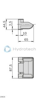technical illustration-3842526673-Material chute 180x90 L3000