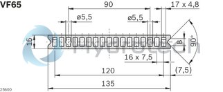 technical illustration-3842541903-End piece VFplus 90