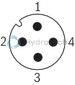 technical illustration-R901366629-Size 6, P2 &rarr; P1, electrical with integrated electronics, 24 V DC