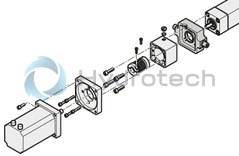 technical illustration-R15616B013-Trunnion for base