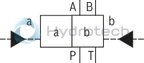 technical illustration-R978902858-Direct operated directional spool valve Operating methods: Hydraulic Porting pattern according to DIN&nbsp;24340 form A (without locating hole) Porting pattern according to ISO&nbsp;4401-03-02-0-05 (with locating hole) Subplates see data sheet 45052 (separate order) Inductive position switch and proximity sensors (contactless)