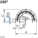 technical illustration-3842547067-Roller curve horizontal AL VFplus 240 180&deg;