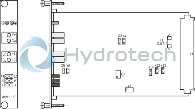 technical illustration-R901057058-Proportional amplifier VT-VRPA1-150-1X/V0/0