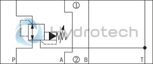 technical illustration-R901418123-Size 6, P2 &rarr; P1, mechanical