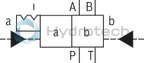 technical illustration-R978902858-Direct operated directional spool valve Operating methods: Hydraulic Porting pattern according to DIN&nbsp;24340 form A (without locating hole) Porting pattern according to ISO&nbsp;4401-03-02-0-05 (with locating hole) Subplates see data sheet 45052 (separate order) Inductive position switch and proximity sensors (contactless)