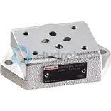 technical illustration-R901271235-3/2- or 4/2-way version Porting pattern according to ISO&nbsp;4401-03-02-0-05 (but without locating hole) Wet-pin DC solenoids Safe switching also with longer standstill periods under pressure Solenoid coil can be rotated by 90&deg; Electrical connection with individual connection With manual override, optional