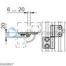 technical illustration-3842544562-Hinge, adjustable
