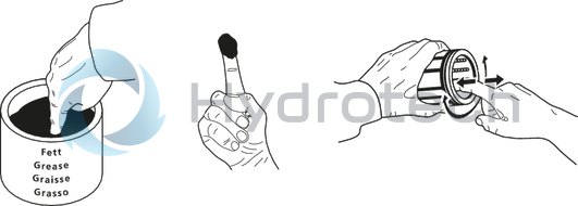 technical illustration-LINEAR BUSHING-Segmental LB, closed, 25, without seal, corrosion-resistant