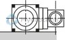 technical illustration-R901447274-Size 6, P &rarr; T, electrical with external electronics, 24 V DC