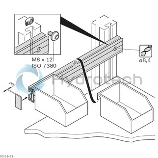 technical illustration-CAP COVER 15X30-Cover cap 15x30, signal gray