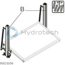 technical illustration-3842538409-Footrest Basic + attachment kit, ESD