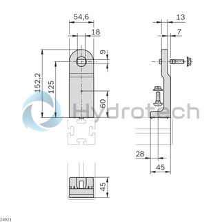 technical illustration-3842546632-Supporting bracket VFplus AL