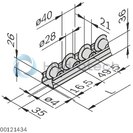 technical illustration-ROLLER SECTION-Roller section D28, L4500