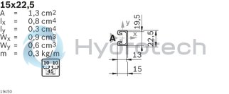 technical illustration-3842535125-Bracket set, mounting bracket 80 x 100 x 30