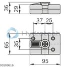 technical illustration-3842525822-Door lock for swing and sliding doors, uniform locking