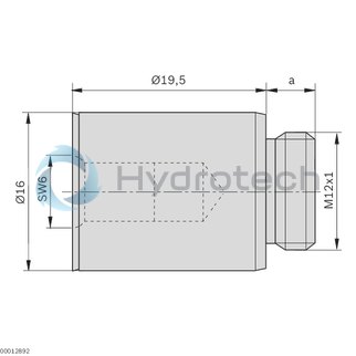 technical illustration-3842525803-Bolt, D16 a = 4.8
