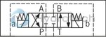 technical illustration-R901091611-Size 63, manual pressure adjustment, triple, switchable, with mounting surface ISO4401