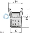 technical illustration-3842555673-Tool holder tape dispenser with 50 mm width