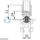 technical illustration-XLEAN RAIL HLDR-XLean adapter