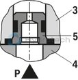 technical illustration-R978024207-Types of actuation (internal or external pilot control): Electro-hydraulic (type WEH) For subplate mounting Porting pattern according toISO&nbsp;4401 4/3-, 4/2- or 3/2-way version Spring or pressure centering, spring end position or hydraulic end position Wet-pin DC or AC solenoids, optional Electrical connection as individual or central connection Optional versions:<br>
- Manual override<br>
- Switching time adjustment<br>
- Preload valve in channel P of the main valve<br>
- Stroke setting and/or spool position monitoring
