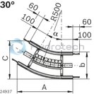 technical illustration-3842547067-Roller curve horizontal AL VFplus 240 180&deg;