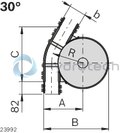 technical illustration-3842547116-Curve wheel STS VFplus 90 45&deg;