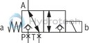 technical illustration-R901351760-Direct operated directional seat valve with solenoid actuation Subplates (separate order) Blocked connection is leak-tight Reliable switching when under pressure over longer periods of standstill Wet-pin DC solenoids with detachable coil (AC voltage possible by means of a rectifier) Solenoid coil is rotatable by 90&deg; The coil can be changed without having to open the pressure-tight chamber Electrical connection as individual connection With concealed manual override, optional Inductive position switch and proximity sensors (contactless)