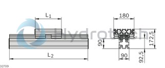 technical illustration-3842557946-Frame profile 22.5x30 L6070
