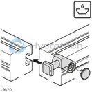 technical illustration-QUICK CONN-Quick connector, 0&deg;/90&deg;