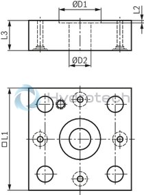 technical illustration-R901198829-2 area ratios 4 different springs 6 different cracking pressures
