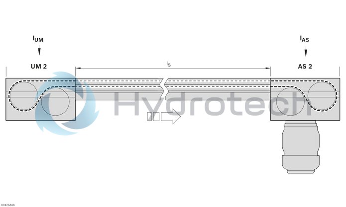 technical illustration-FLAT TOP CHAIN-Plastic Flat Top Chain