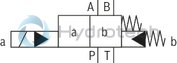 technical illustration-R978024207-Types of actuation (internal or external pilot control): Electro-hydraulic (type WEH) For subplate mounting Porting pattern according toISO&nbsp;4401 4/3-, 4/2- or 3/2-way version Spring or pressure centering, spring end position or hydraulic end position Wet-pin DC or AC solenoids, optional Electrical connection as individual or central connection Optional versions:<br>
- Manual override<br>
- Switching time adjustment<br>
- Preload valve in channel P of the main valve<br>
- Stroke setting and/or spool position monitoring

