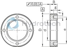 technical illustration-R150766728-Threaded ring - M95