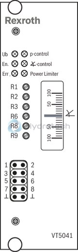 technical illustration-R900738804-Pump A10VSO BR31 with external analog electronics