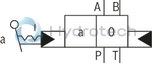 technical illustration-R901257705-Size 16, symbol E, with manual actuation