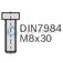 technical illustration-3842538656-End connector 30x30 set design<i>LINE</i>