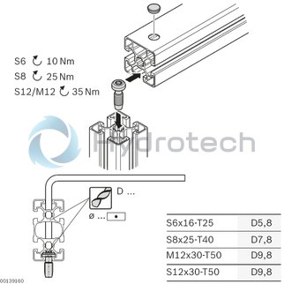 technical illustration-CAP COVER-Cover cap for sealing through holes D7.8