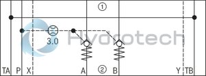 technical illustration-R900407439-Size 10, A1 &rarr; A2, B1 &rarr; B2, mechanically actuated