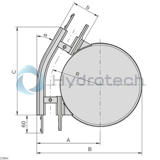 technical illustration-3842553032-Curve wheel AL ESD VFplus 65 180&deg;