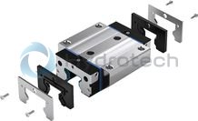technical illustration-R18245222X-Roller runner block, SLH, size 55, steel CS, accuracy precision, average preload