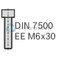 technical illustration-IDLE ROLLER-EcoFlow roller – steel, galvanized, EL = 525