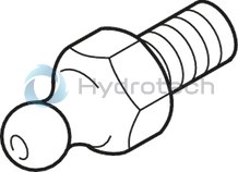 technical illustration-R18245222X-Roller runner block, SLH, size 55, steel CS, accuracy precision, average preload