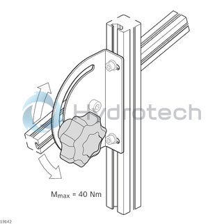 technical illustration-3842516850-Star knob M6, L20
