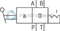 technical illustration-R900479281-4/3-, 4/2- or 3/2-way version Porting pattern according to DIN&nbsp;24340 form A (without locating hole) Porting pattern according to ISO&nbsp;4401-03-02-0-05 (with locating hole) Type of actuation: hand lever Inductive position switch and proximity sensors (contactless)