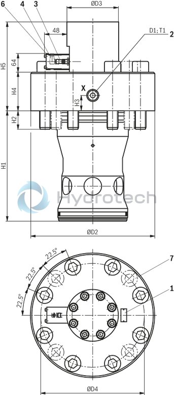 technical illustration-R901409635-Functional product design Modular set-up:&bull; Cartridge valve with various options&bull; Control cover in various variants for realization of selected functions&bull; Electronic monitoring of the switching position Power and flow-optimized design:&bull; High flows&bull; Low pressure drops&bull; High switching velocities&bull; Low leakage oil flowsRobust design:&bull; High reliability&bull; Long life cycle Other features:&bull; Small installation size, low weight&bull; Easy to service