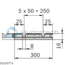 technical illustration-IDLE ROLLER-EcoFlow roller – steel, galvanized, EL = 525