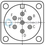 technical illustration-R900248533-Size 32, symbol W6, electrical with integrated electronics, 24 V DC