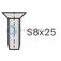technical illustration-3842554708-Corner piece for frame profile 22.5x30, signal gray