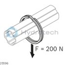 technical illustration-PIPE CLAMP-Tube clamp D28L, N10
